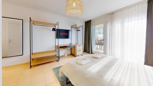 Wallisellen Apartment | Gartenwohnung, nahe Zentrum Zürich und Flughafen