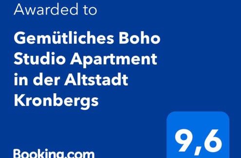 Kronberg Apartment | Gemütliches Boho Studio Apartment in der Altstadt Kronbergs