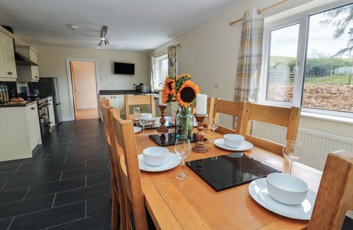 St Harmon Cottage | GLANYRAFON BUNGALOW, pet friendly, with hot tub in St Harmon