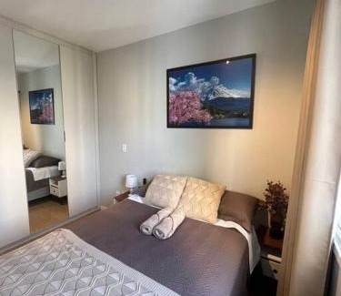 Gleba Fazenda Palhano Apartment | Gleba novissímo, andar alto com ar e 200m-Aurora