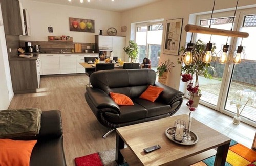 Apeldorn House | Golden Delicious Barrier-free vacation home Carport Terrace Netflix Free WIFI