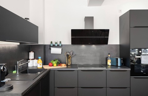 Stadtkern House | Golden Loft - 92qm, zentral & ruhig, Messe/HBF n