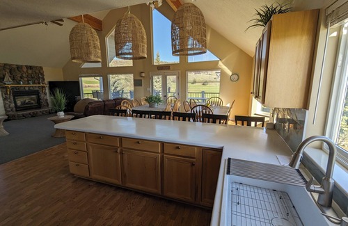 Sweetwater House | Golf Course Lakehouse with fantastic views of the lake, mountains & golf course.