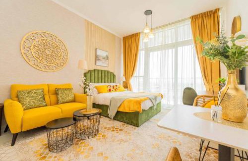 Dubai Apartment | Golf View Studio in Damac Hills - Luxury Living, Exclusive Amenities, by Think Realty