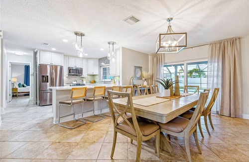 Cocoa Beach House | Gorgeous Coastal Getaway W/Heated Pool, Firepit & Outdoor Patio!🌴