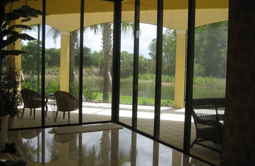 Bonita Springs House | Gorgeous Estate Home with Pool and Spa! Lake and Preserve View