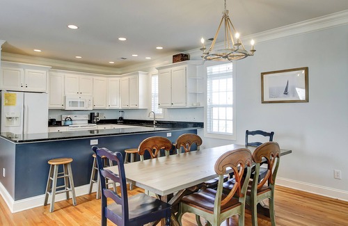Isle of Palms House | Gorgeous home with private pool, deck, enclosed patio, central AC, & balcony
