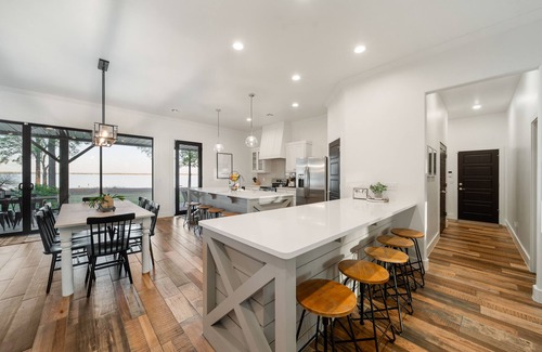 Afton House | Gorgeous Monkey Island Lakefront Getaway with In-Ground Swim Spa!