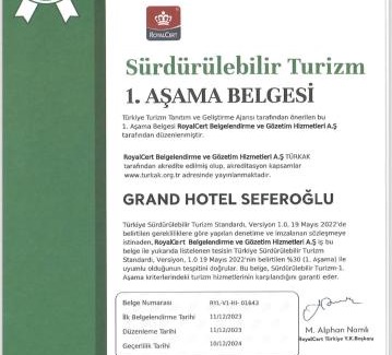 Bayrampasa Hotel | Grand Hotel Seferoğlu