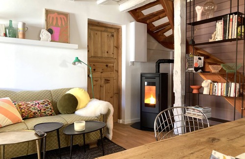 Molines-en-Queyras Cottage | Grande Ourse-4*-Gîte-Comfort-Ensuite with Bath-Mountain view