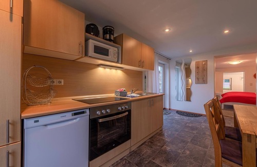 Muritz Apartment | Gray heron vacation apartment in the old barn in Loppin