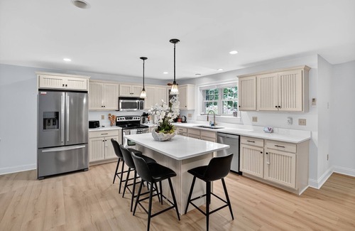 Gray House | Gray Woodland Escape Golf, Pool & Cinema 5 Bedroom Home