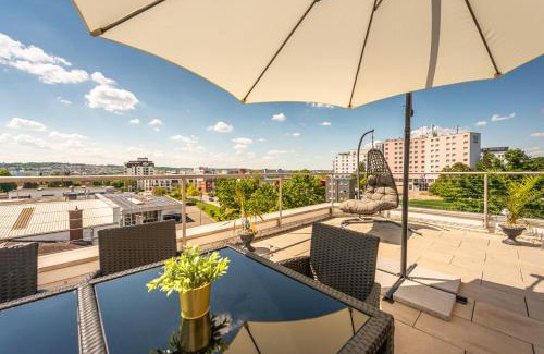 Bonlanden Apartment | GREAT PLACE Top Penthouse Stuttgart Airport & Messe