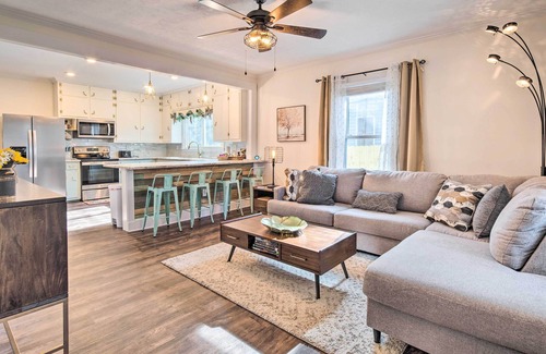 Parker House | Greenville Escape w/Deck + Fire Pit!