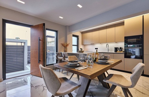 Agios Dimitrios Villa | Grey Stones Villa Luxurious maisonette villa with private pool