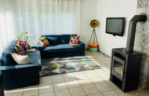 Oberwesel Apartment | Grill & Garten an der Loreley mit 2 Bäder & Parkplätze