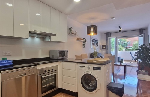 Vera Beach Apartment | Ground floor apartment with garden and private pool, 50 m from the beach, WIFI