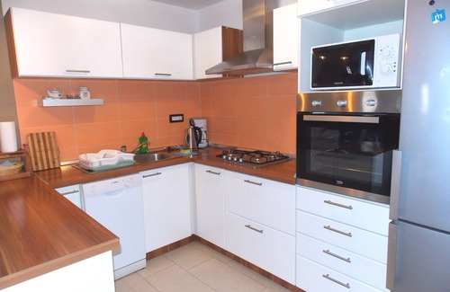 Njivice Apartment | Ground floor apartment - Njivice center, terrace, pool, air conditioning, satellite TV, WiFi