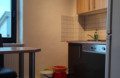 Zwickau Apartment | Guest and vacation apartment Gläser Zwickau, 54 m² with balcony and beautiful view