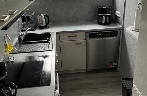 Dillendorf House | Haus Waldblick - vacation home, bathroom, WC, 2 bedrooms