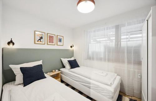 Guels Apartment | Helle & moderne Wohnung mit Panorama-Balkon