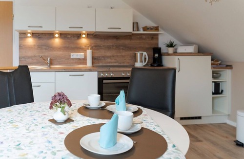 Bad Sassendorf Apartment | High-quality renovated apartment Zirbentraum furnished in a modern style