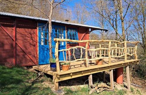 Machynlleth Other | Hilltop Train Carriage with a View