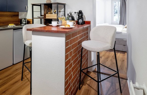 Marburg Apartment | Himmlische Altstadt-maisonette mit Dachterrasse