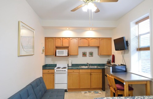 Seward Apartment | Historic Apartment in Downtown Seward