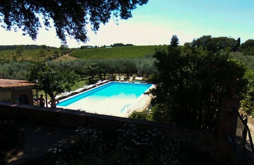 San Pietro in Bossolo Villa | historic home in the heart of the Chianti room Del Riccio