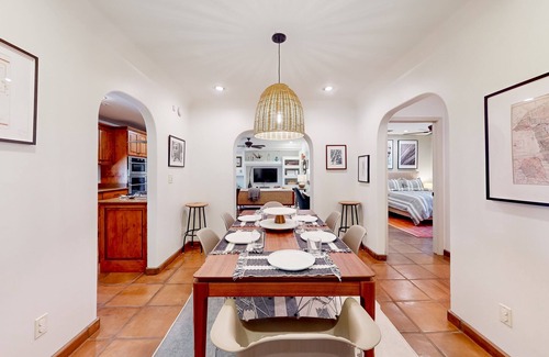 Campus Vista House | Historical, dog-friendly house with putting green, outdoor kitchen & fenced yard