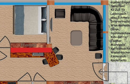 Lauscha Apartment | holiday apartment/apt. for 5 guests with 55m² in Lauscha (73000)