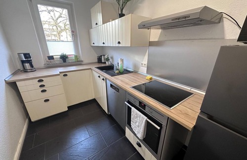 Sudstadt Apartment | Holiday apartment Nordlicht, quiet and family-friendly infrared sauna