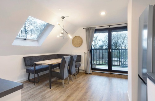 Langenbach bei Kirburg Apartment | Holiday Apartment 'Modern Holiday Apartment' with Shared Garden, Balcony and Wi-Fi