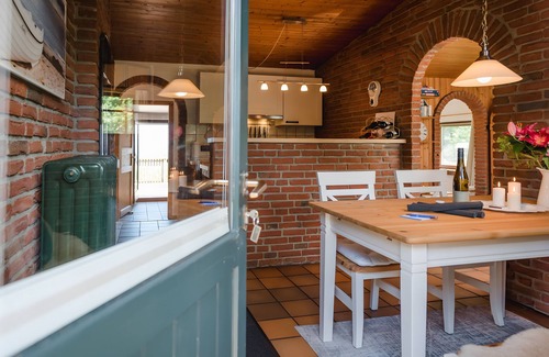 Langballigholz House | Holiday Home 'Hanghaus Am Meer' with Sea View, Private Terrace and Wi-Fi