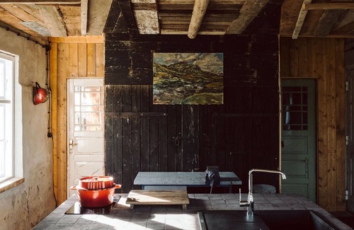 Rensow House | Holiday Home 'Projektraum Obst und Sterne' with Private Terrace