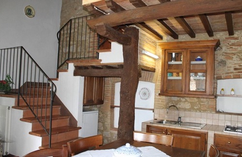 Colle di Val d'Elsa Apartment | Holidays in a former monastery from the 14th century - apartment del soppalco
