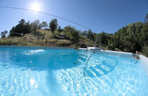 Sankt Veit an der Golsen Apartment | Holzhäuschen mit Pool