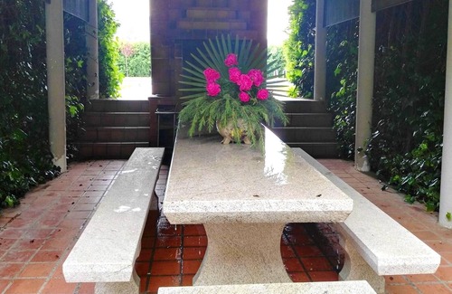 Almazcara House | Homerez - Property for 8 ppl. with garden, terrace and balcony at Almazcara