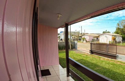 Praia Grande House | Hospedagem Aconchego da casa Rosa