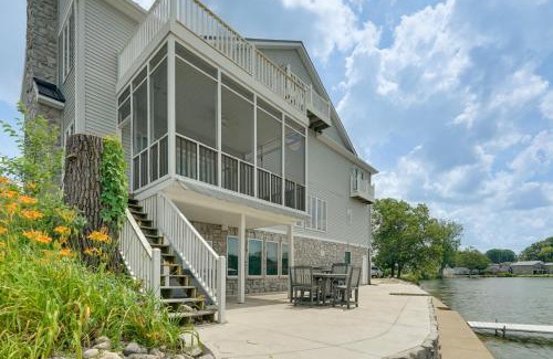 Hamilton House | Hot Tub and Dock Waterfront Lake Hamilton Home