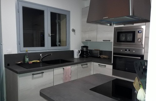 La Cote Radieuse House | House 4 bedrooms 200 beach Canet