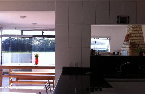 Garopaba House | HOUSE WITH SWIMMING POOL - GREAT LOCATION - AR ALL ROOMS, DINING ROOM KITCHEN