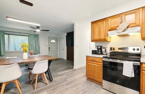 University Area House | Hugs In The Dusk - 2 Beds 1 Bath unit—one side of a duplex in Midtown Anchorage.