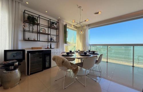 Centro Apartment | IL01- Vista Mar | Pé na Areia | Churrasqueira