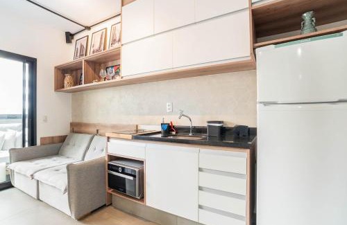 Pinheiros Apartment | INDUSTRIAL COZY MODERN LOFT 20m from Oscar Freire