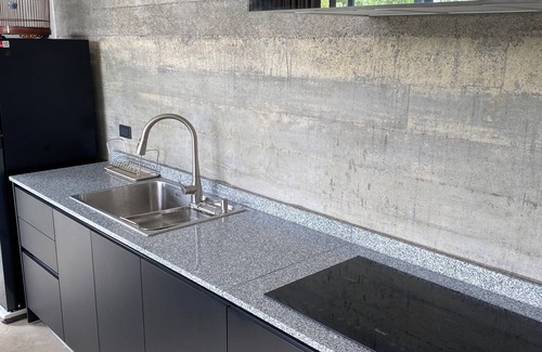 Hua Hin House | Industrial-style, comfortable, new house by a lake 15 min south of Hua Hin