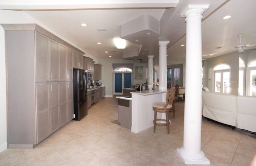Mary Esther House | Intracoastal Bay Villa with 500 ft of waterfront! Sleeps 14