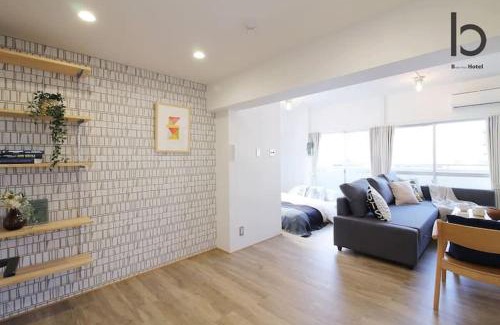 Hiroshima City Centre Apartment | IS bld 201 by b hotel - Spacious Studio Apt for 4ppl Close to Peace Park