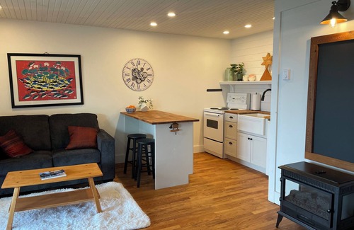 Sointula Apartment | Island Alchemy Suite is a private little getaway with spectacular ocean views.